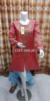 Kahddar Embroidered shirts and frock style Standard size