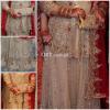 Bridal Lehanga with short frok, dupatta, and purse