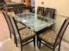 6 seater dining set 2 months used