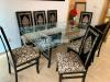 Beautiful 8 seater dining set home used