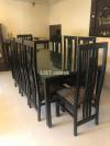 Designer dining table made by KALAM KAR Brand 8 chairs dinning table