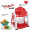 Manual Ice Gola Slush Maker Ice Snow Maker Machine (Red)