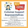 Support n Sales Representative ( Female Only) :