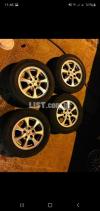 Honda Civic Rebirth Original alloy Rims and yokohama tyres