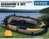 Intex Seahawk 2, 2-Person Inflatable Boat Set