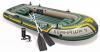 Intex Seahawk 4 Boat Set four man inflatable dinghy with oars and pump