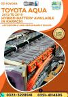 Toyota Aqua hybrid battery upto 3 years warranty