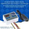 12v W1099 Dual Digital Thermostat Humidistat Egg Incubator Temperature