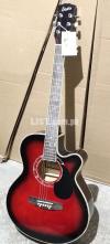 40 inches New Guitar Branded Red Color Free bag pick strings pickguard