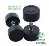High Quality Professional Rubber Coated Dumbbell