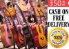 50%OFF guitars free cash on delivery all cities in pakistan