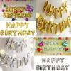 16" Happy Birthday Foil Balloons Alphabets 13 Pcs Set Cash on Delivery