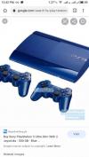 playstation 3 super slim 500 gb blue