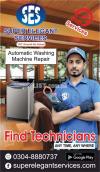 Automatic washing machine servic