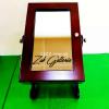 Wooden Jewelry box + Looking Mirror