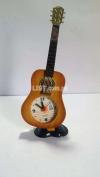Brand new unused Decorative Guitar Table Clock with Alarm