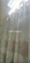 Curtains available heavy fabric 3 pcs set best for home