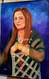 Artist made oil Painting Portrait draw on request