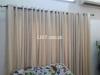 Fancy golden curtain with lining
