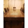 8-Chair Dinning table & 2 side tables & 1 centre table