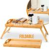 Bamboo Wooden Foldable Table
