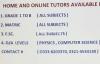 Home Tutors are available for Bahria Town and DHA only