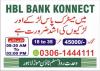 we urgent need boys and Girls for HBL konnect Bank