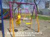 Kids swings and slides