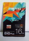 Samsung evo plus new packed 16GB, 32GB and 64GB memory cards