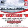 Without Advance Canada Multiple Visit Visa for Families