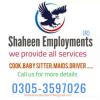 Shaheen Employments provide Cook,Maids,Baby sitter ,Helpers etc 24/7