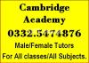 Tutors Are Available [ For KG to O/A Levels],FA/FSc,BA/BSc.ACCA.IELTS