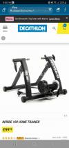 Btwin in- ride 100 bicycle home trainer