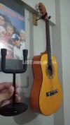 Nylon strings guitar with wall mount & bag