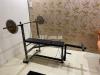 Bench press with 20kgs weight