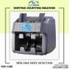 1100 cash counting machine with 100% fake note detect, safe locker's