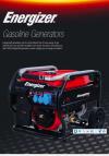 Energizer USA Brand Gasoline Generators

2.5 KW To 8.3 KW