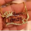 Customized 24k Gold Plated Name Nacklace