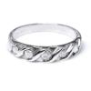 Real Diamond Palladium Ring for Women D-5175