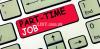STAFF REQUIRED FOR PART TIME WORKING