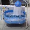 Baby swing cot and cradle (blue and pink)