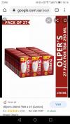 Olper/milk pack carton, 250ml (27 piece) with free home delivery