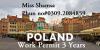 Poland work permit available