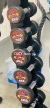 High Quality Rubber Coated Dumbbell 300 Per Kg