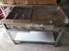 Grill with hotplate , deep fryer , pizza oven fast food setup