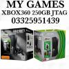 NEW XBOX360 SLIM 250GB JTAG ( MY GAMES ) BAHRIA