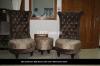 Pair of Sofa chairs high back = 14000 PKR