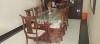 8 chairs dinning table superb condition