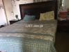 Double bed and meatris with two side tables and dressing table