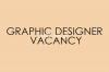 Graphic designer vacancy